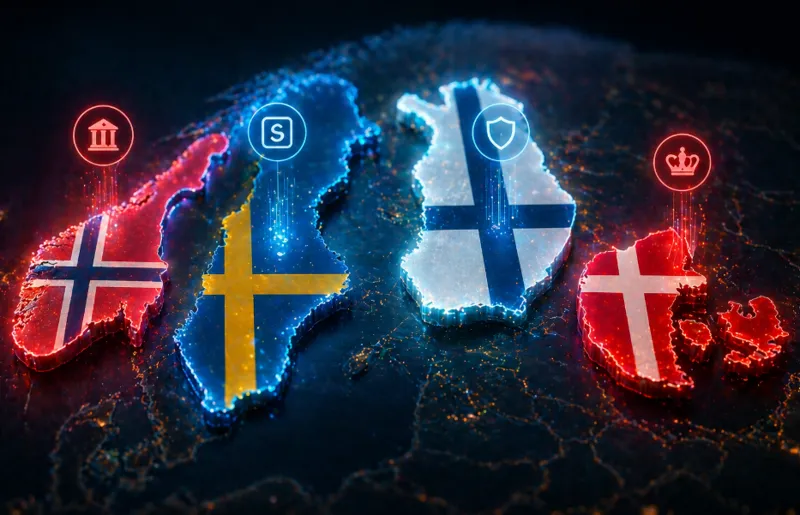 Spelmarknaderna i Norden fyra länder, fyra modeller